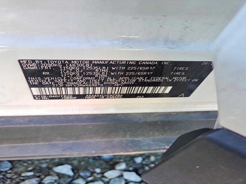 Фото 14 с аукциона – 2024 TOYOTA RAV4 LE с VIN 2T3F1RFV3RW469879