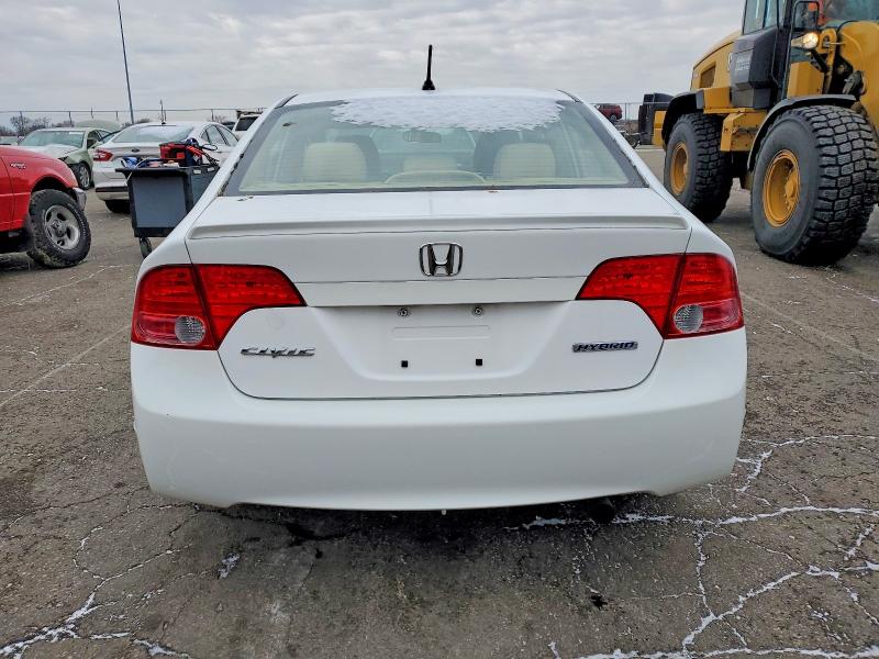 Photo 6 from auction – 2008 HONDA CIVIC HYBR with VIN JHMFA36288S027835