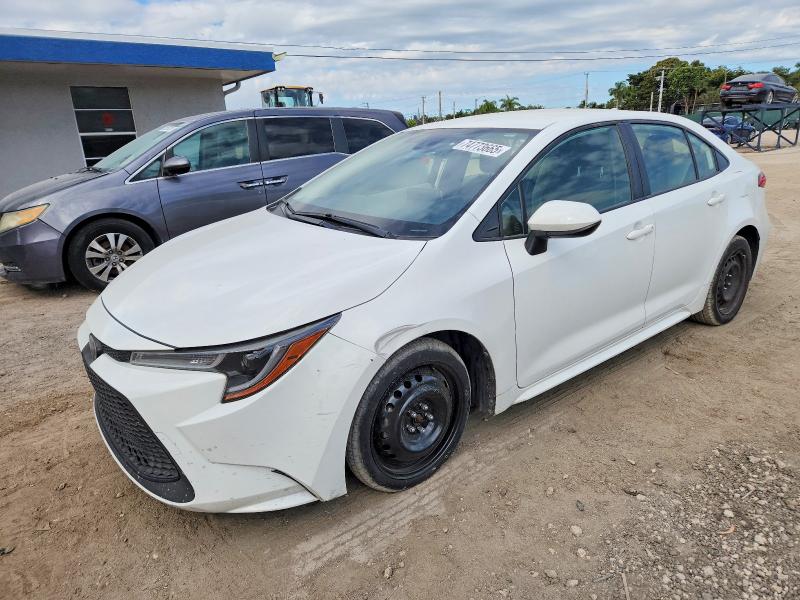 TOYOTA COROLLA 2020 with VIN JTDEPRAEXLJ021887 - Photo from auction
