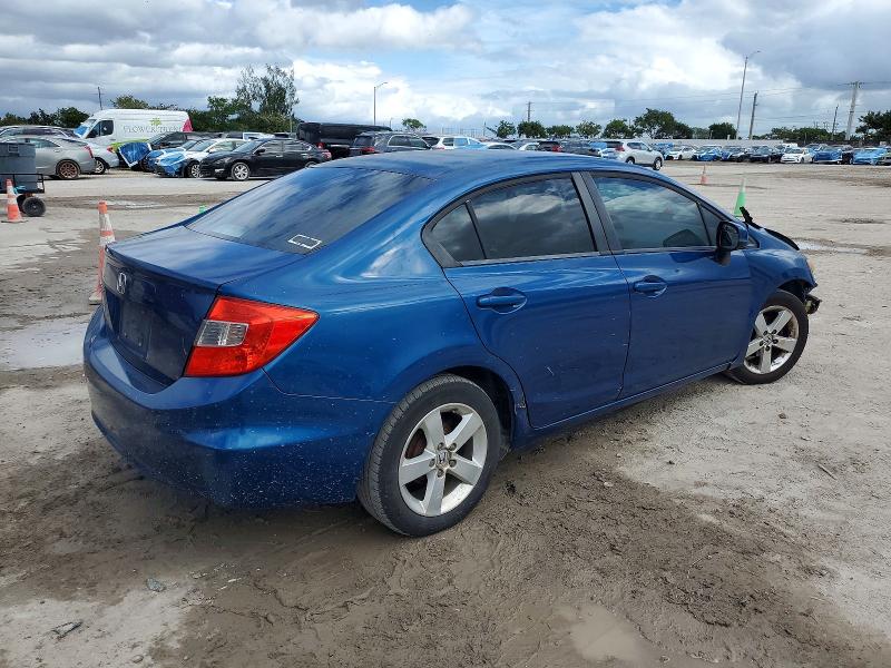 Photo 3 from auction – 2012 HONDA CIVIC LX with VIN 19XFB2F55CE063531