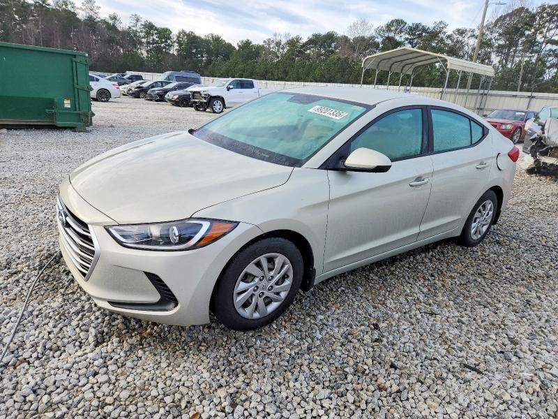 HYUNDAI ELANTRA 2017 with VIN KMHD74LF3HU417813 - Photo from auction