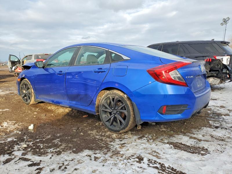 Photo 2 from auction – 2019 HONDA CIVIC with VIN 19XFC2F81KE021895