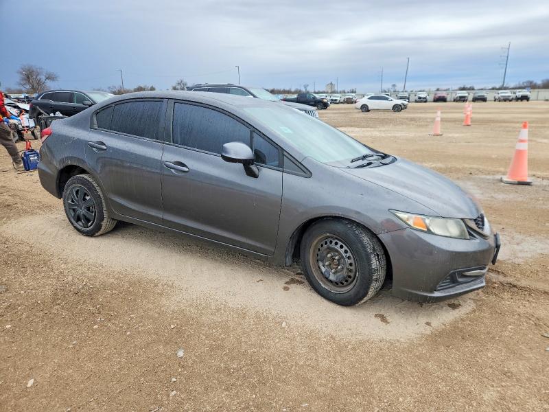 Photo 4 from auction – 2013 HONDA CIVIC LX with VIN 2HGFB2F54DH502659