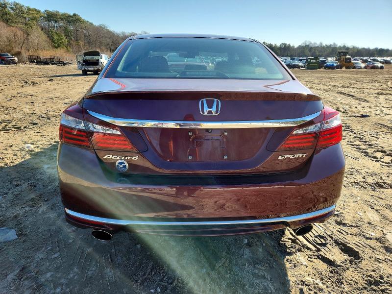 Photo 6 from auction – 2016 HONDA ACCORD SPO with VIN 1HGCR2F66GA193318