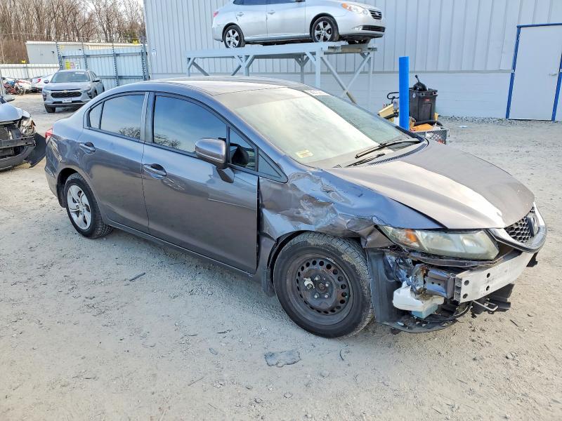 Photo 4 from auction – 2014 HONDA CIVIC LX with VIN 19XFB2E50EE032174