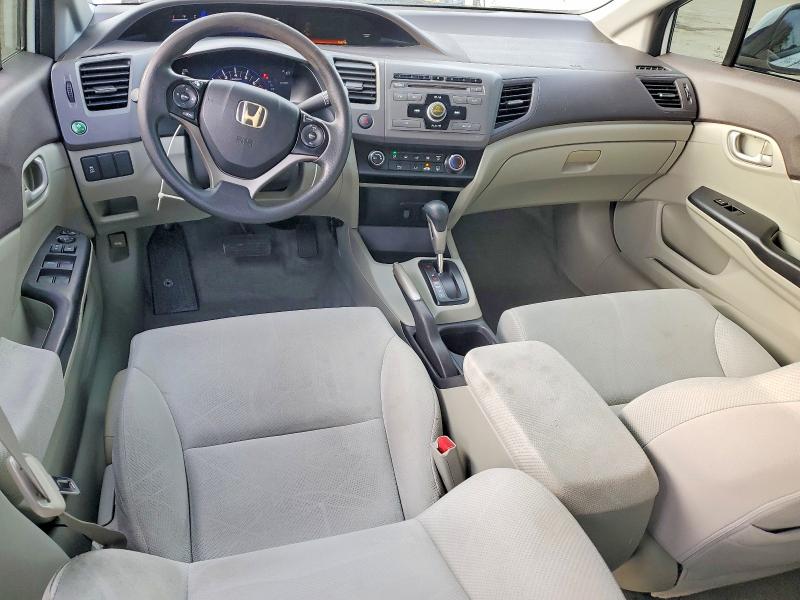 Photo 8 from auction – 2012 HONDA CIVIC LX with VIN 19XFB2F55CE078370