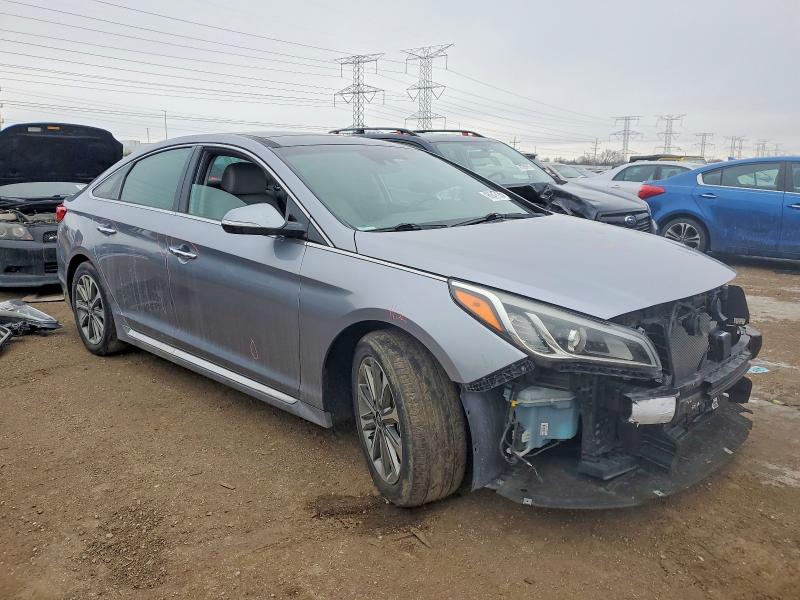 Photo 4 from auction – 2016 HYUNDAI SONATA with VIN 5NPE34AF0GH318138