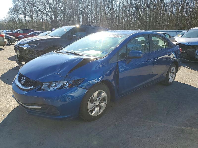 HONDA CIVIC LX 2014 with VIN 19XFB2F54EE202261 - Photo from auction