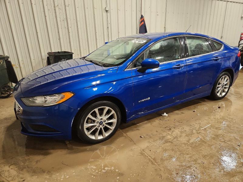 FORD FUSION SE 2017 with VIN 3FA6P0LU6HR224136 - Photo from auction