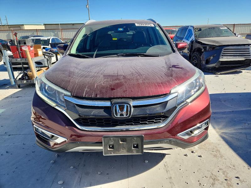 Photo 5 from auction – 2016 HONDA CR-V TOURI with VIN 5J6RM3H97GL005649