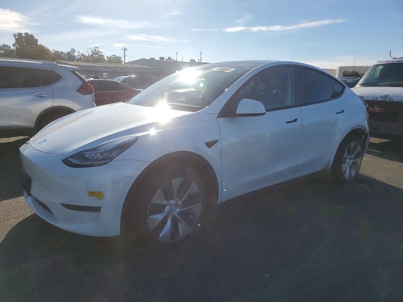 TESLA MODEL Y 2022 with VIN 7SAYGDEE4NF394284 - Photo from auction