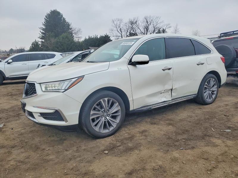 ACURA MDX TECHNO 2018 with VIN 5J8YD4H52JL011503 - Photo from auction
