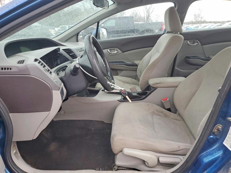 Photo 7 from auction – 2012 HONDA CIVIC LX with VIN 19XFB2F57CE042180