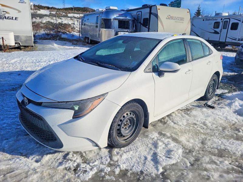 TOYOTA COROLLA LE 2021 with VIN 5YFBPMBE0MP257966 - Photo from auction
