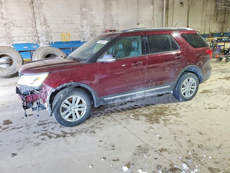 FORD EXPLORER 2018 with VIN 1FM5K8D8XJGA53940 - Photo from auction