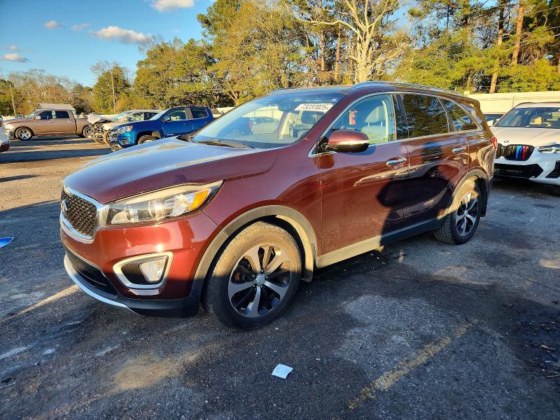 KIA SORENTO EX 2016 with VIN 5XYPH4A55GG150327 - Photo from auction
