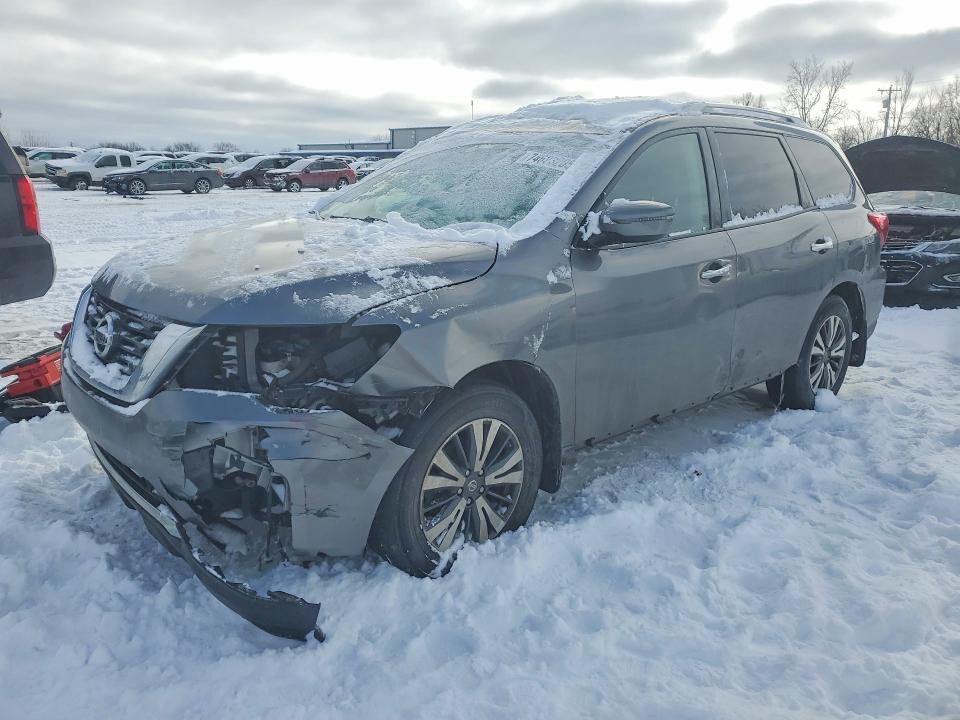 NISSAN PATHFINDER 2017 with VIN 5N1DR2MMXHC674453 - Photo from auction