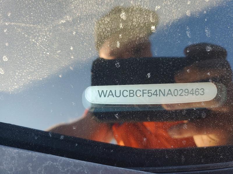 Photo 14 from auction – 2022 AUDI A5 PREMIUM with VIN WAUCBCF54NA029463
