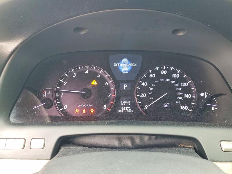 Photo 9 from auction – 2007 LEXUS LS with VIN JTHBL46F575044140