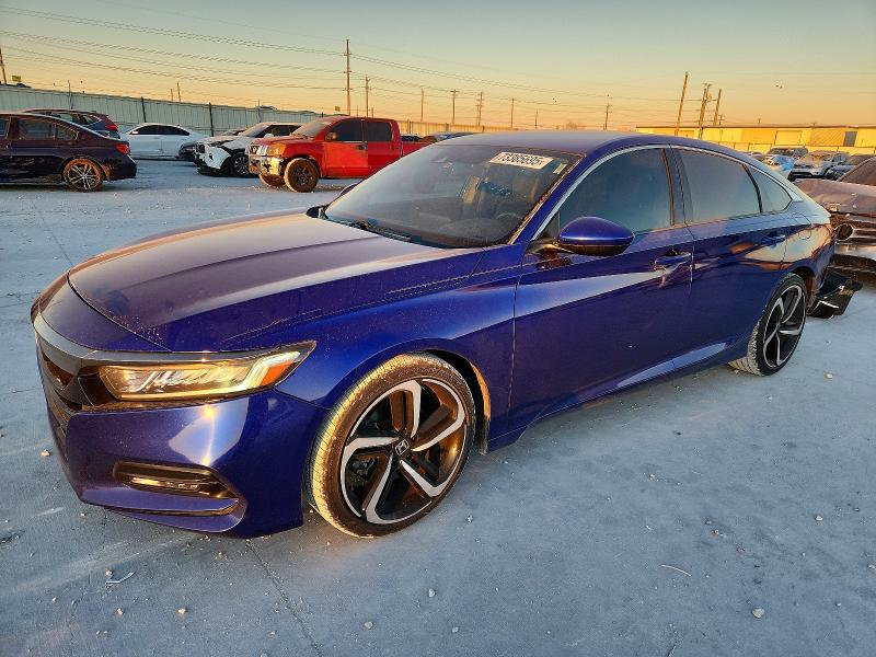 HONDA ACCORD 2018 with VIN 1HGCV1F37JA220125 - Photo from auction