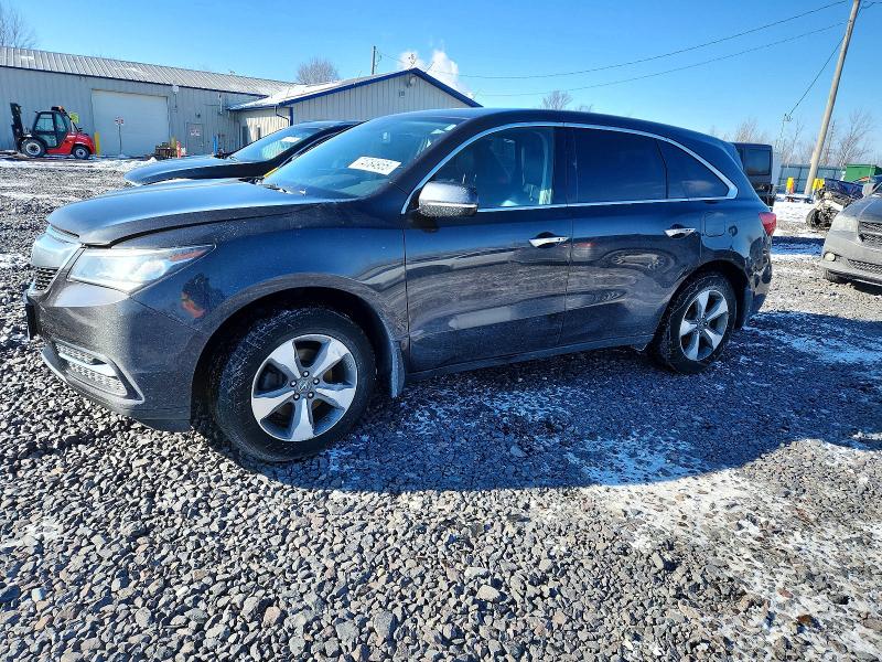ACURA MDX 2014 with VIN 5FRYD4H23EB010033 - Photo from auction