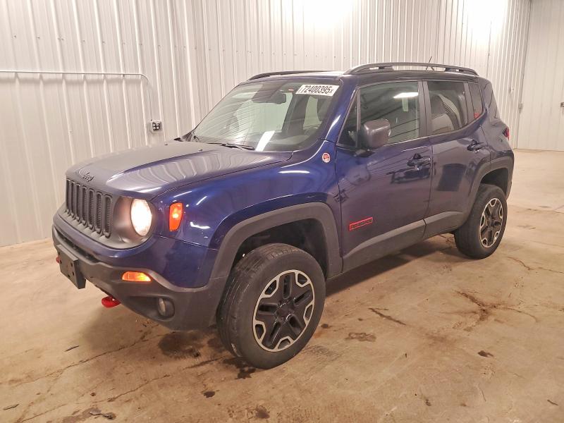 JEEP RENEGADE T 2016 with VIN ZACCJBCTXGPC67680 - Photo from auction