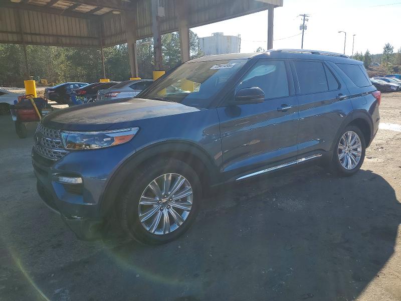 FORD EXPLORER L 2020 with VIN 1FMSK8FHXLGA56534 - Photo from auction
