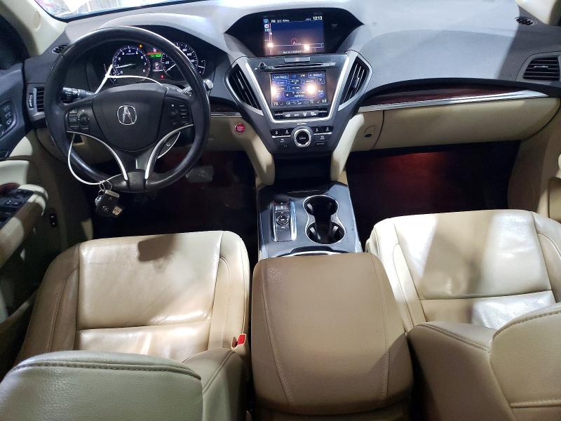 Photo 8 from auction – 2016 ACURA MDX TECHNO with VIN 5FRYD4H42GB045229