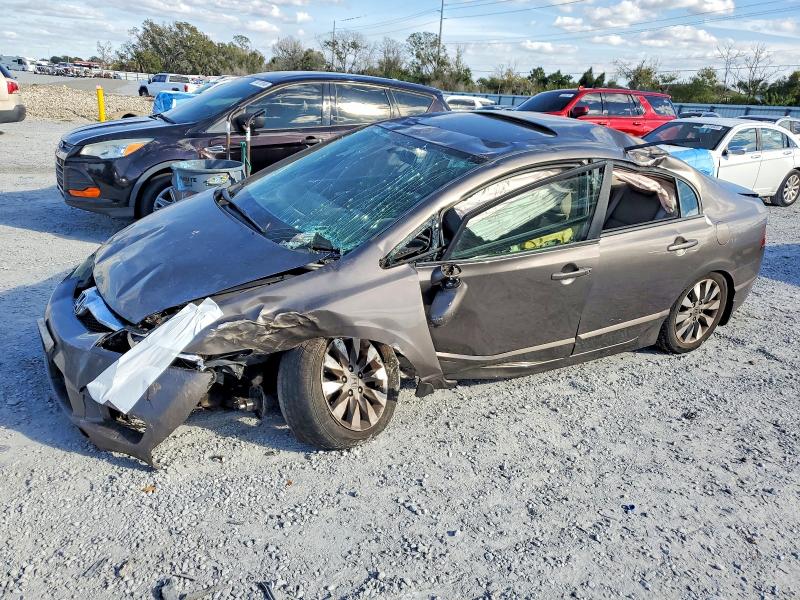 HONDA CIVIC EX 2011 with VIN 19XFA1F80BE013805 - Photo from auction