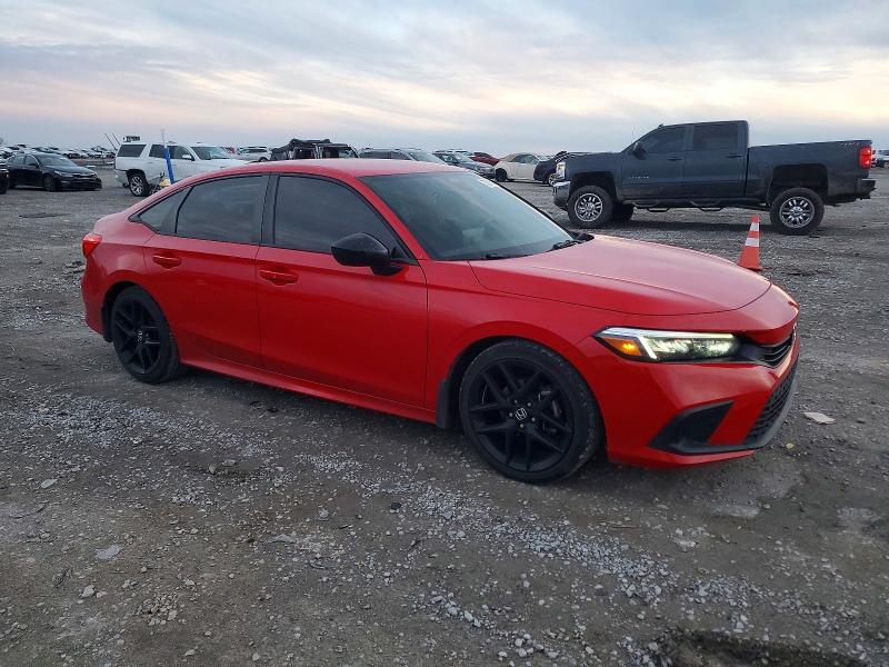 Photo 4 from auction – 2022 HONDA CIVIC with VIN 2HGFE2F57NH521604