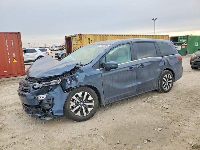 Photo 1 from auction – 2025 HONDA ODYSSEY EX with VIN 5FNRL6H65SB072861
