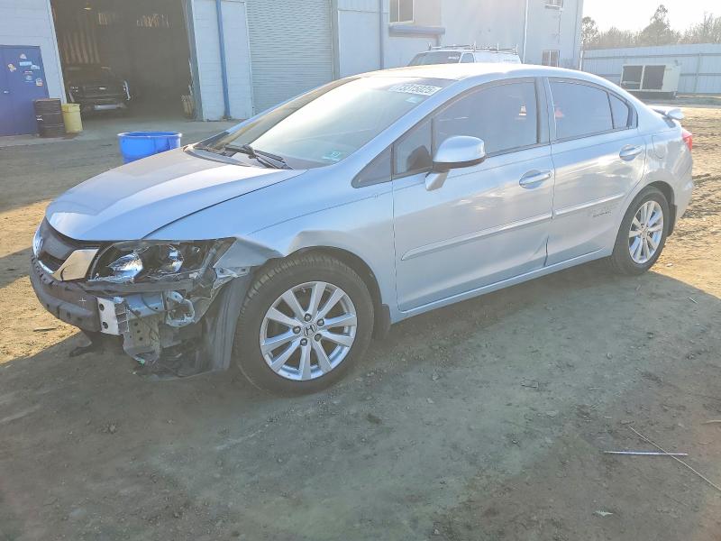HONDA CIVIC EX 2012 with VIN 2HGFB2F84CH528574 - Photo from auction