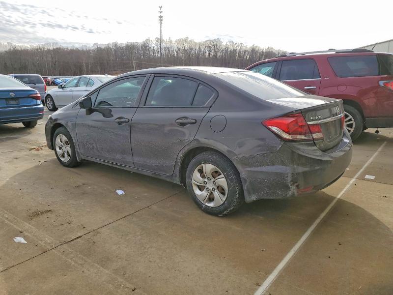 Photo 2 from auction – 2014 HONDA CIVIC LX with VIN 2HGFB2F59EH555228