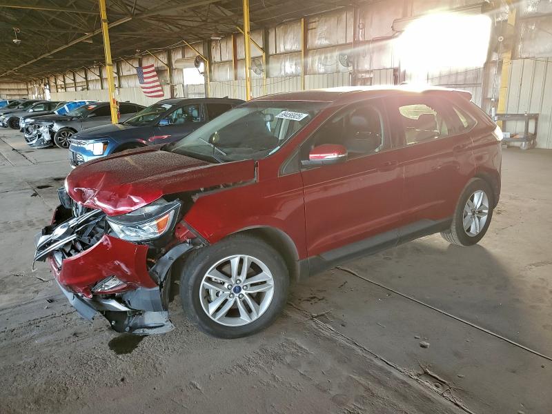 FORD EDGE SEL 2018 with VIN 2FMPK3J96JBC32203 - Photo from auction