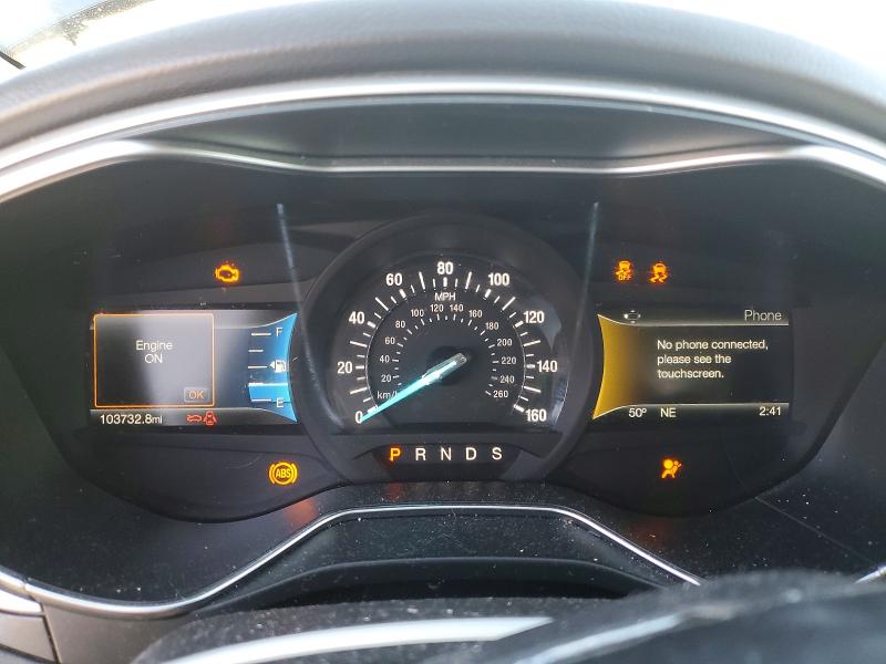 Photo 9 from auction – 2016 FORD FUSION SE with VIN 1FA6P0HD0G5113740