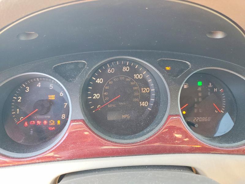 Photo 9 from auction – 2004 LEXUS ES 330 with VIN JTHBA30G545034124