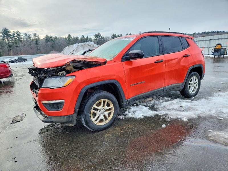 JEEP COMPASS SP 2017 with VIN 3C4NJDAB7HT642563 - Photo from auction
