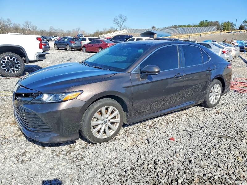 TOYOTA CAMRY LE 2020 with VIN 4T1C11AK2LU859566 - Photo from auction