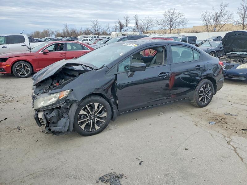 HONDA CIVIC 2014 مع رقم تعريف المركبة 2HGFB2F89EH557426 - صورة من المزاد