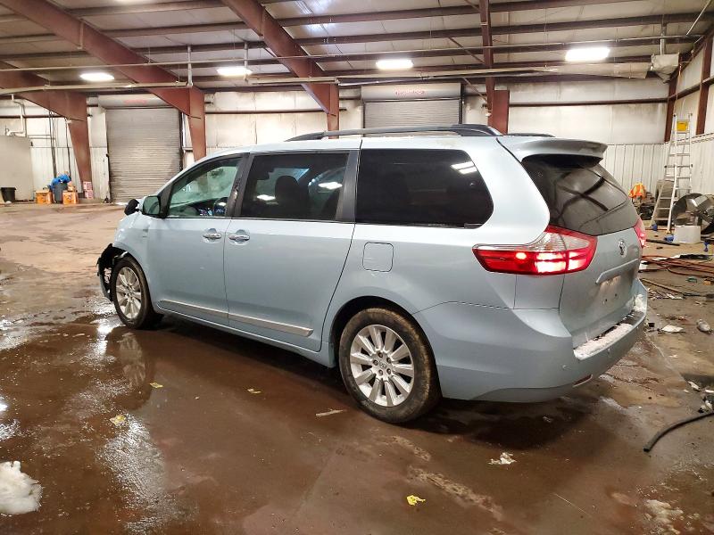 Photo 2 from auction – 2016 TOYOTA SIENNA XLE with VIN 5TDDK3DC5GS137685