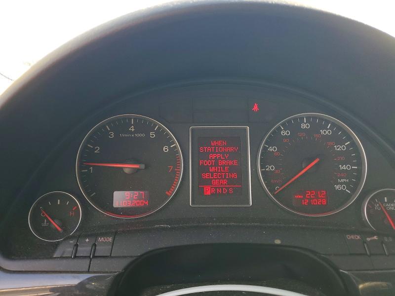 Photo 9 from auction – 2005 AUDI A4 1.8T AV with VIN WAUVC68EX5A077702
