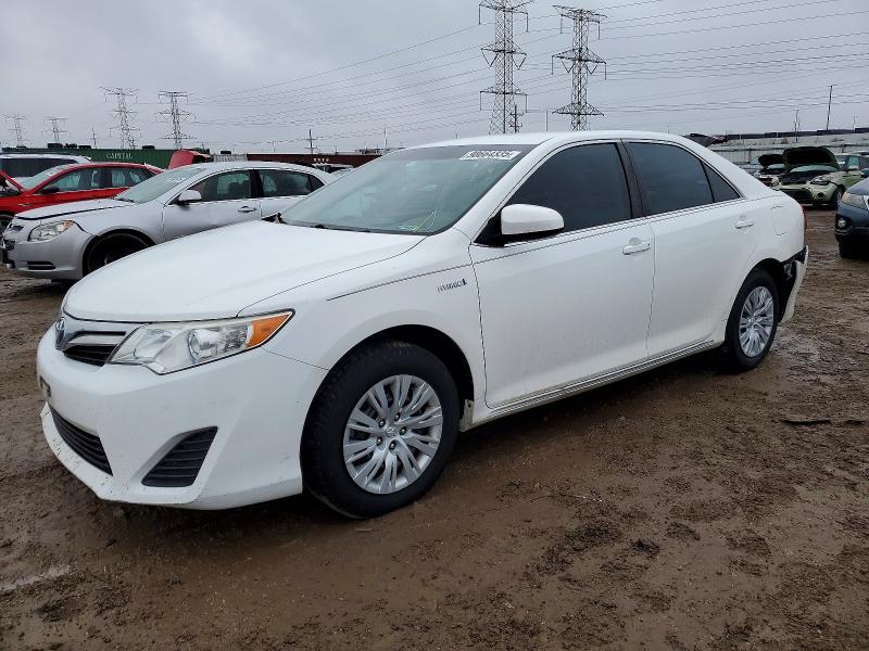 TOYOTA CAMRY HYBR 2012 with VIN 4T1BD1FK7CU062905 - Photo from auction
