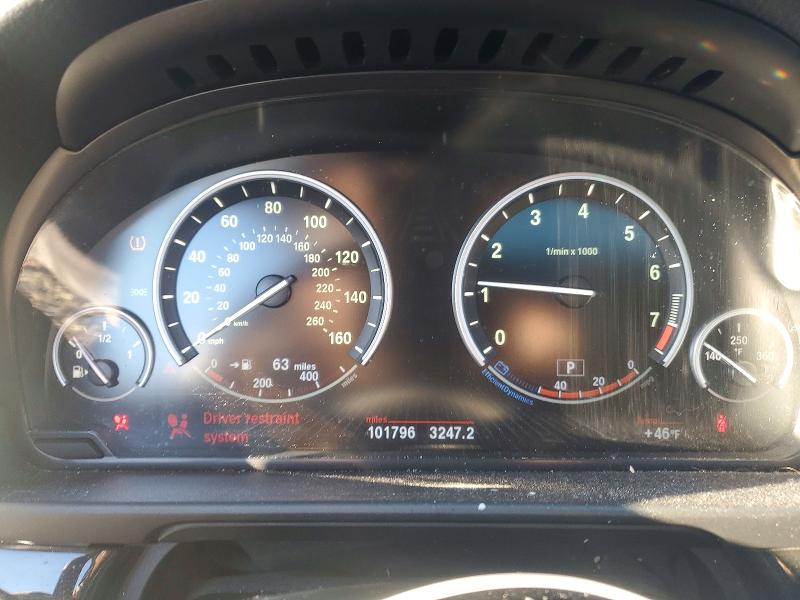 Photo 9 from auction – 2013 BMW 528 XI with VIN WBAXH5C50DDW16224