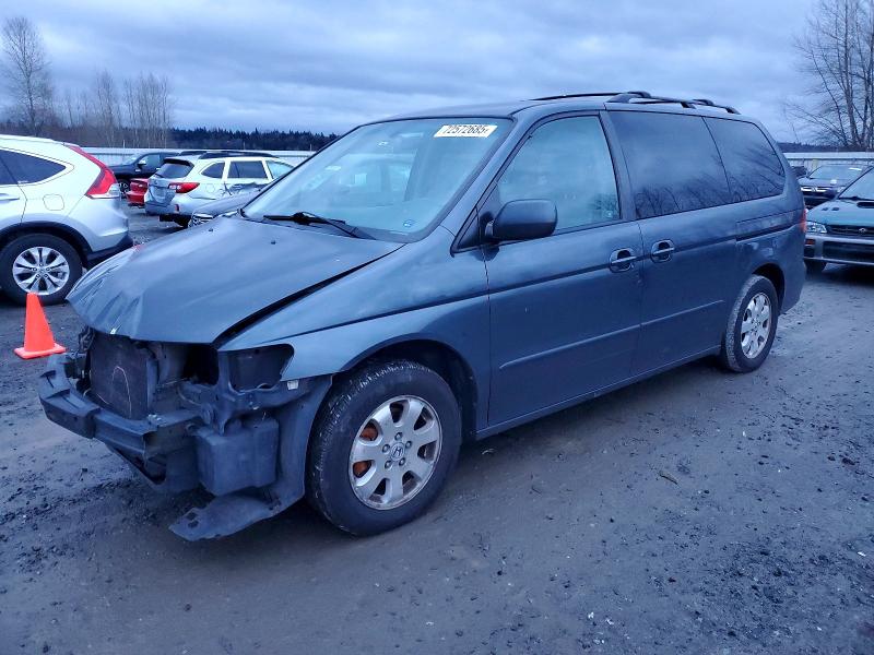 HONDA ODYSSEY EX 2004 with VIN 5FNRL18944B012960 - Photo from auction