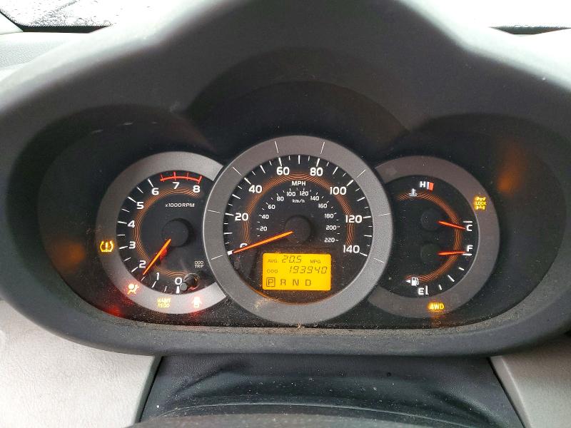 Photo 9 from auction – 2009 TOYOTA RAV4 with VIN 2T3BF33VX9W006493