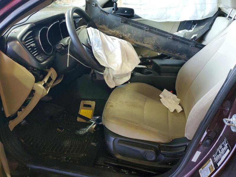 Photo 7 from auction – 2013 KIA OPTIMA with VIN 5XXGM4A79DG120888