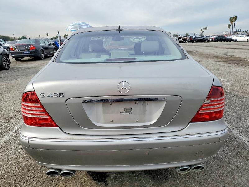 Photo 6 from auction – 2004 MERCEDES-BENZ S with VIN WDBNG70J44A415128