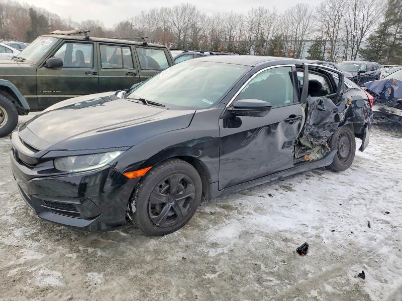 HONDA CIVIC LX 2018 with VIN 19XFC2F53JE205806 - Photo from auction