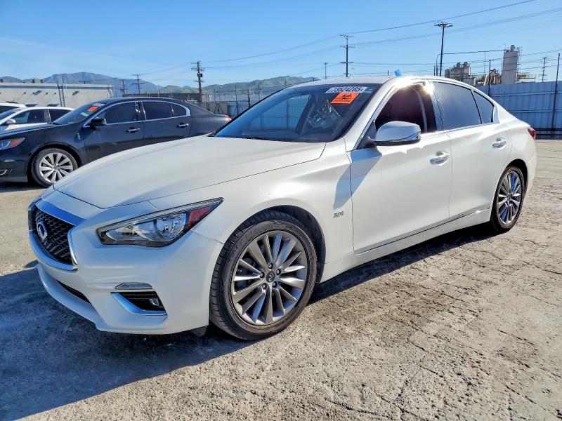 Photo 1 from auction – 2018 INFINITI Q50 LUXE with VIN JN1EV7AP7JM590786