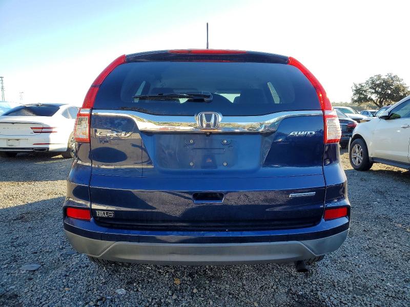 Photo 6 from auction – 2016 HONDA CR-V SE with VIN 5J6RM4H43GL090323